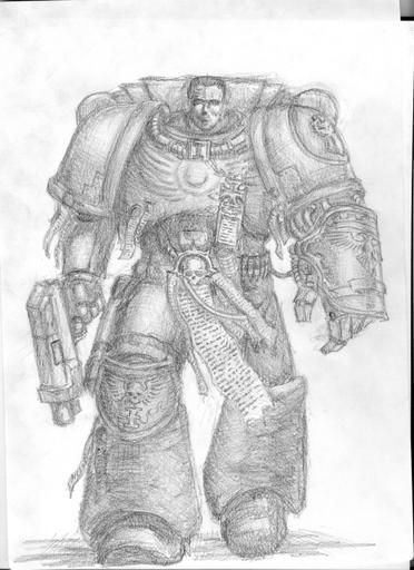 Арты и скетчи по Warhammer 40K